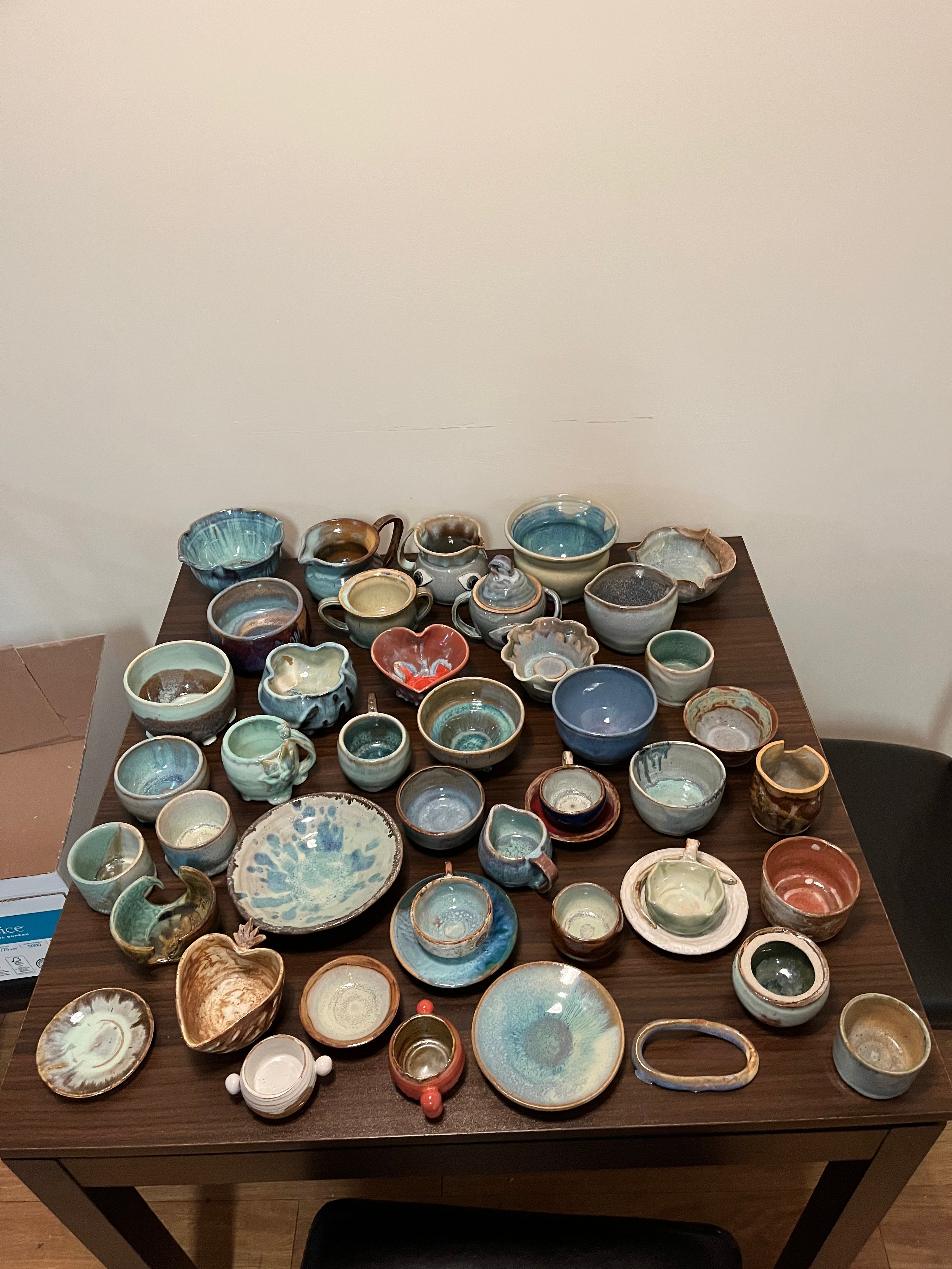 Ceramic Throwing One Pieces (Whole Set)