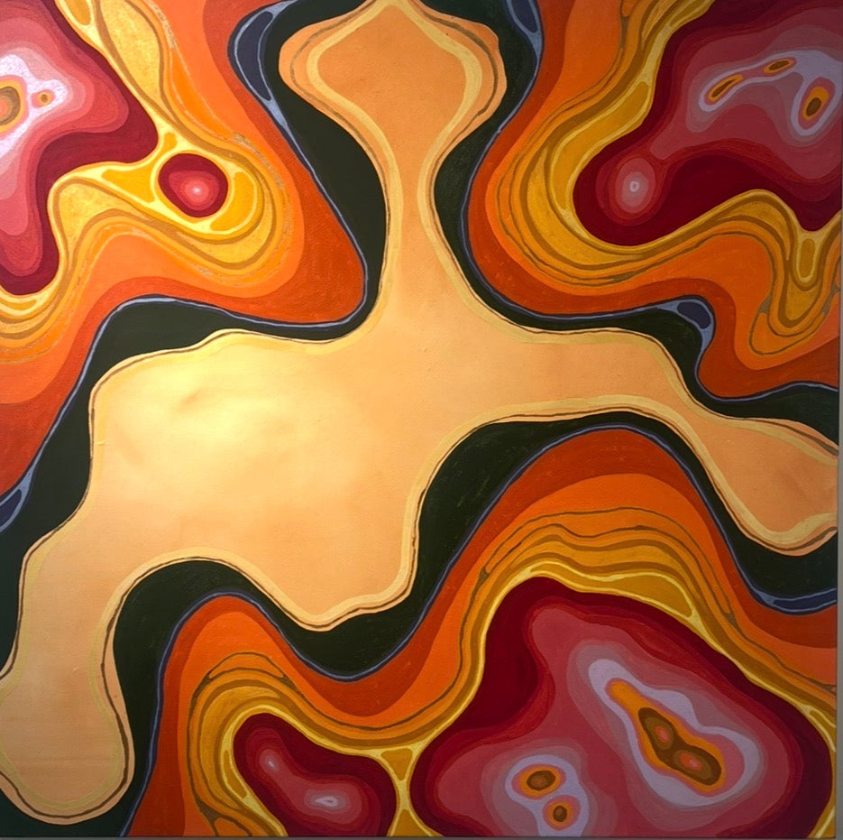 The Finish Line Oil Painting