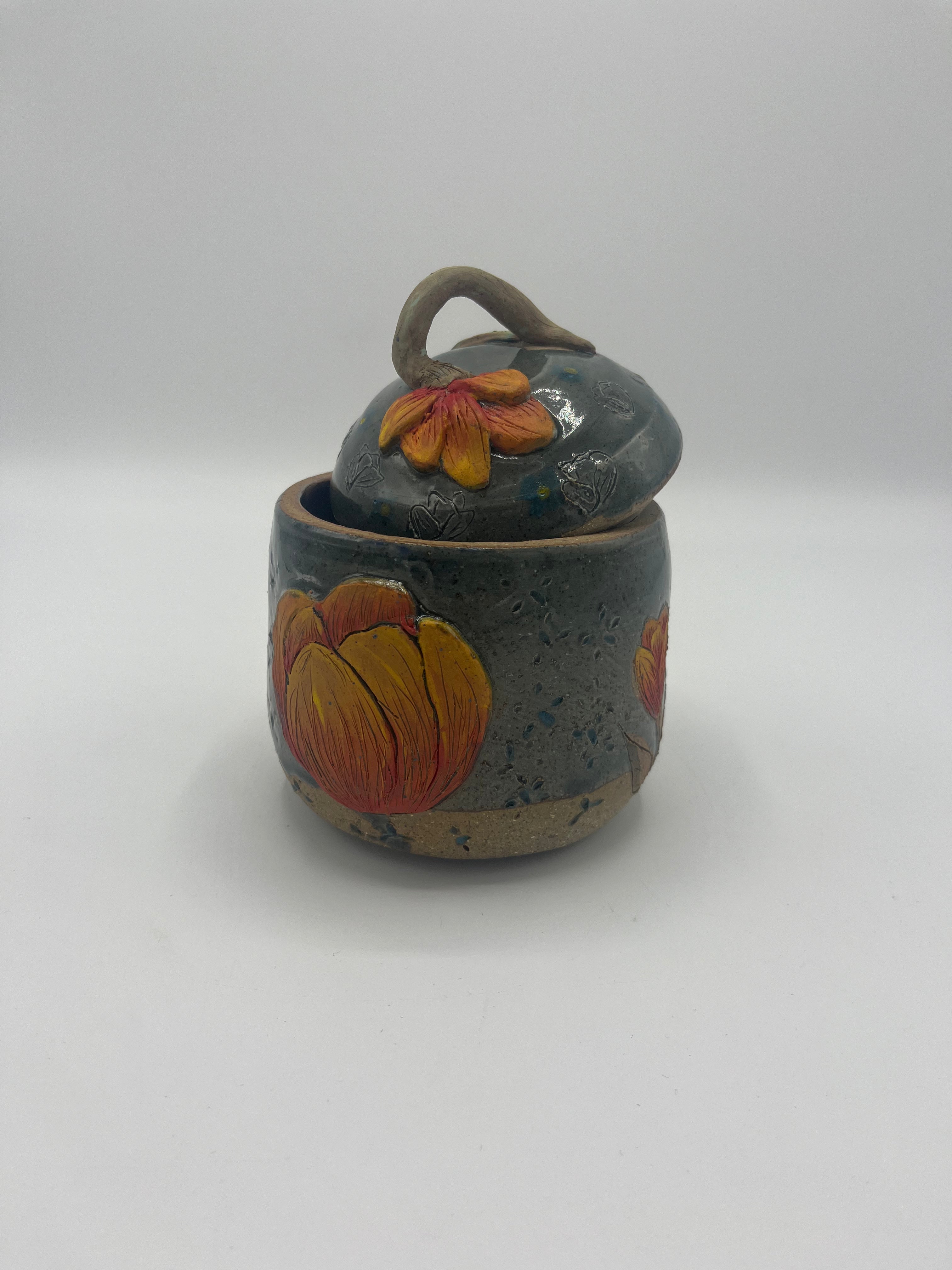 Ceramic Tulip Jar