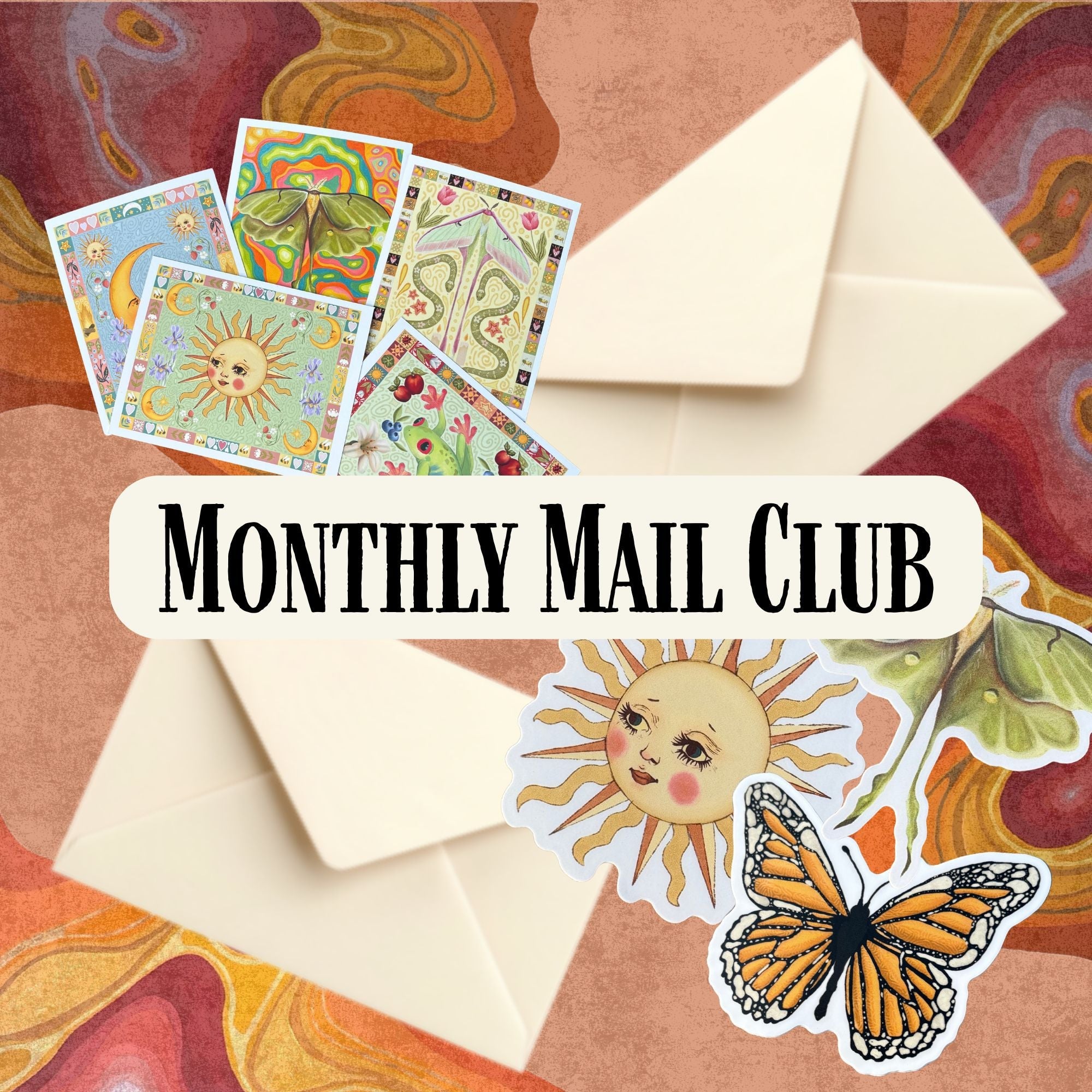 Monthly Snail Mail Club