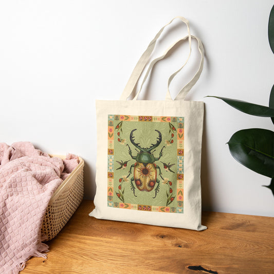 The Sun Beetle Tote Bag