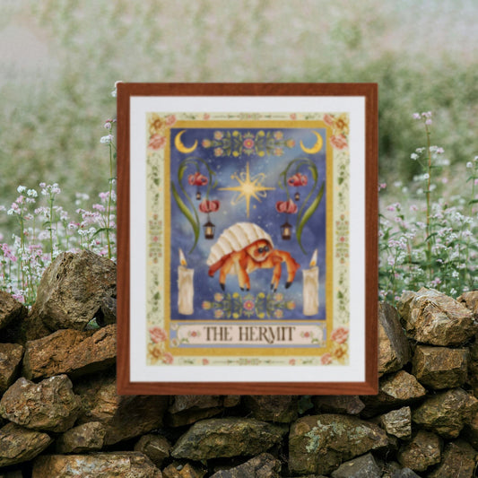 The Hermit Fine Art Print - The Tarot Collection