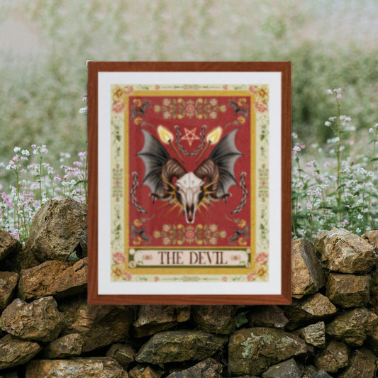 The Devil Fine Art Print - The Tarot Card Collection