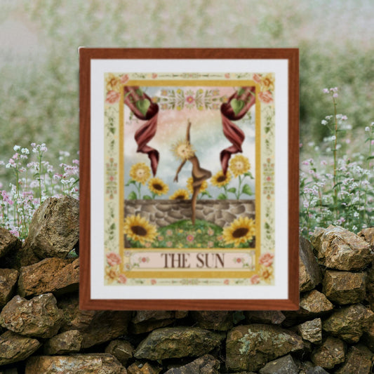 The Sun Fine Art Print - The Tarot Card Collection
