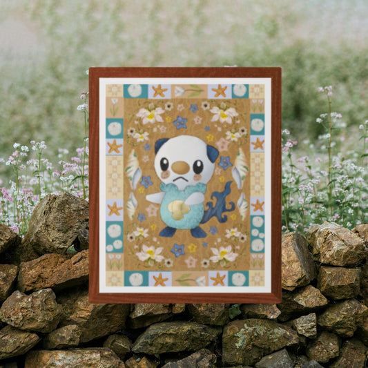 Folk Art Osho Poke Fine Art Print - The Poke Collection