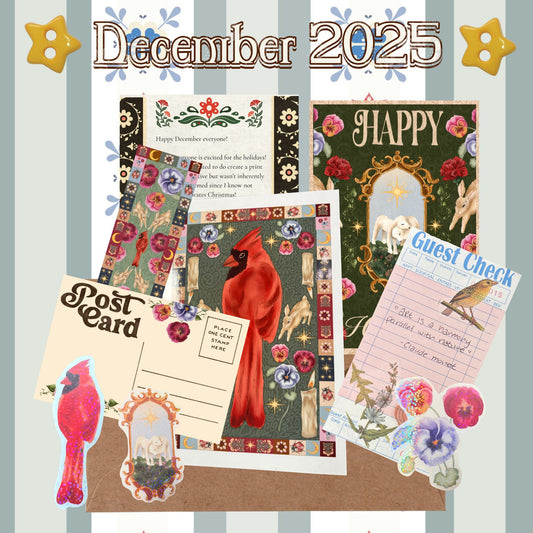 December 2025 Folky Mail Club