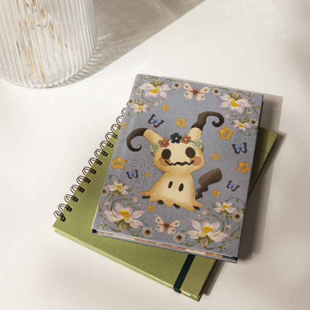 Folk Art Mimi Poke Hardcover journal matte