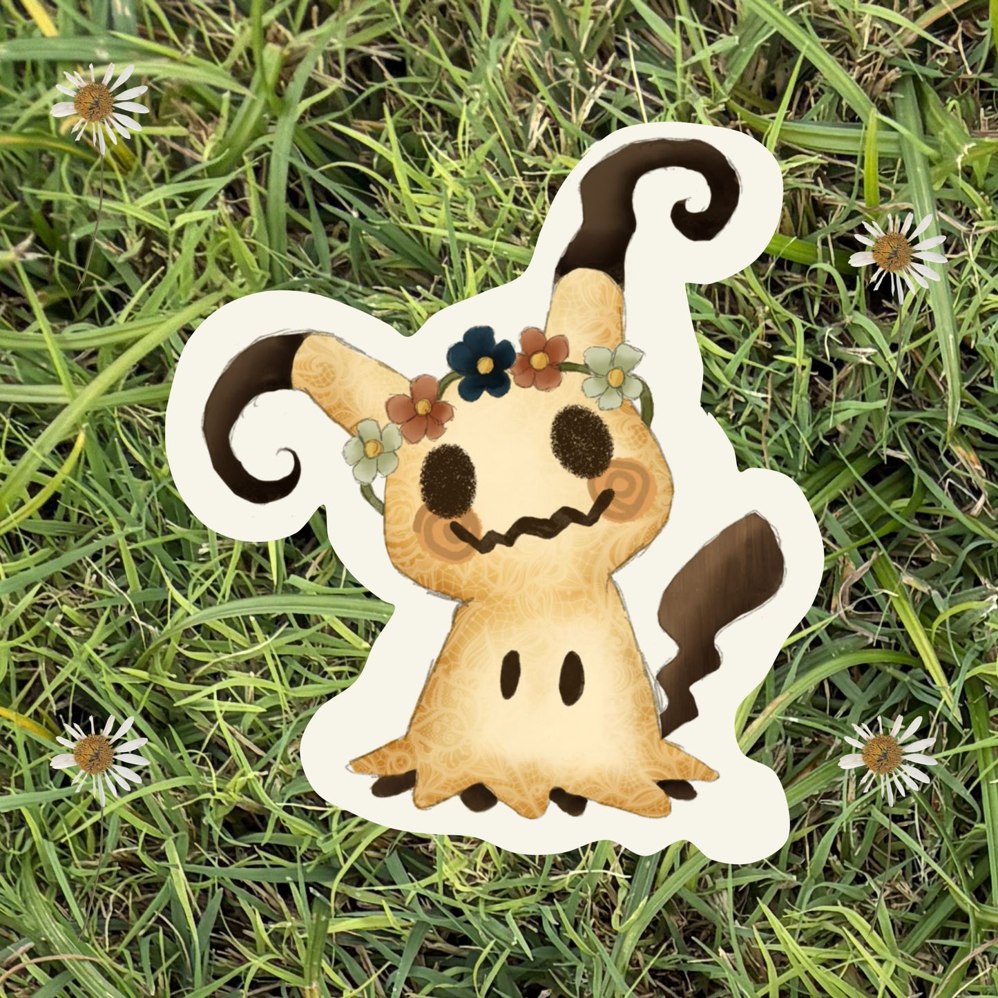 3" Folk Art Dream Fairy Poke Vinyl Sticker - The Poke Collection