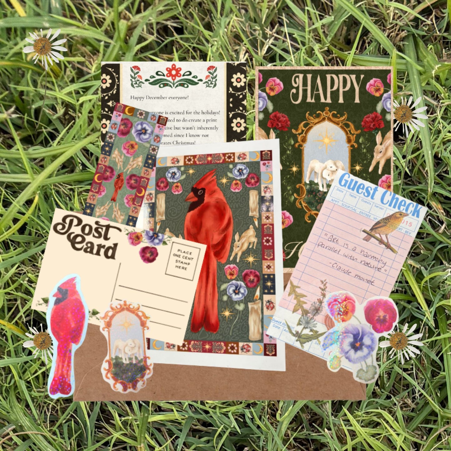 Folky Snail Mail Club (6 Month Pre-Paid)