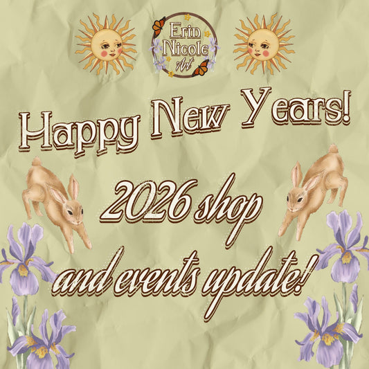 Happy New Years: Shop Update!