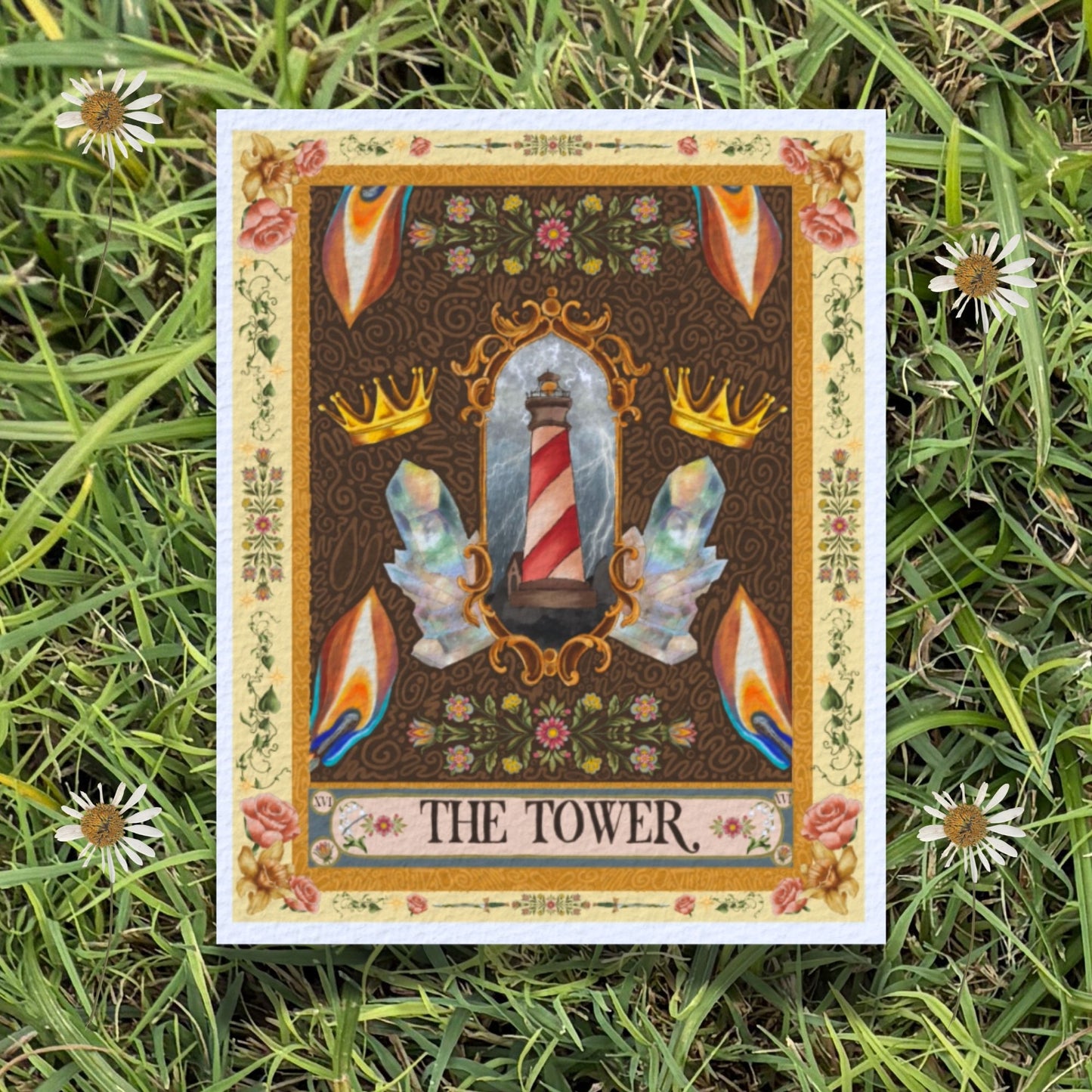 The Tower Fine Art Print - The Tarot Collection