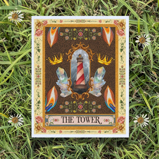 The Tower Fine Art Print - The Tarot Collection