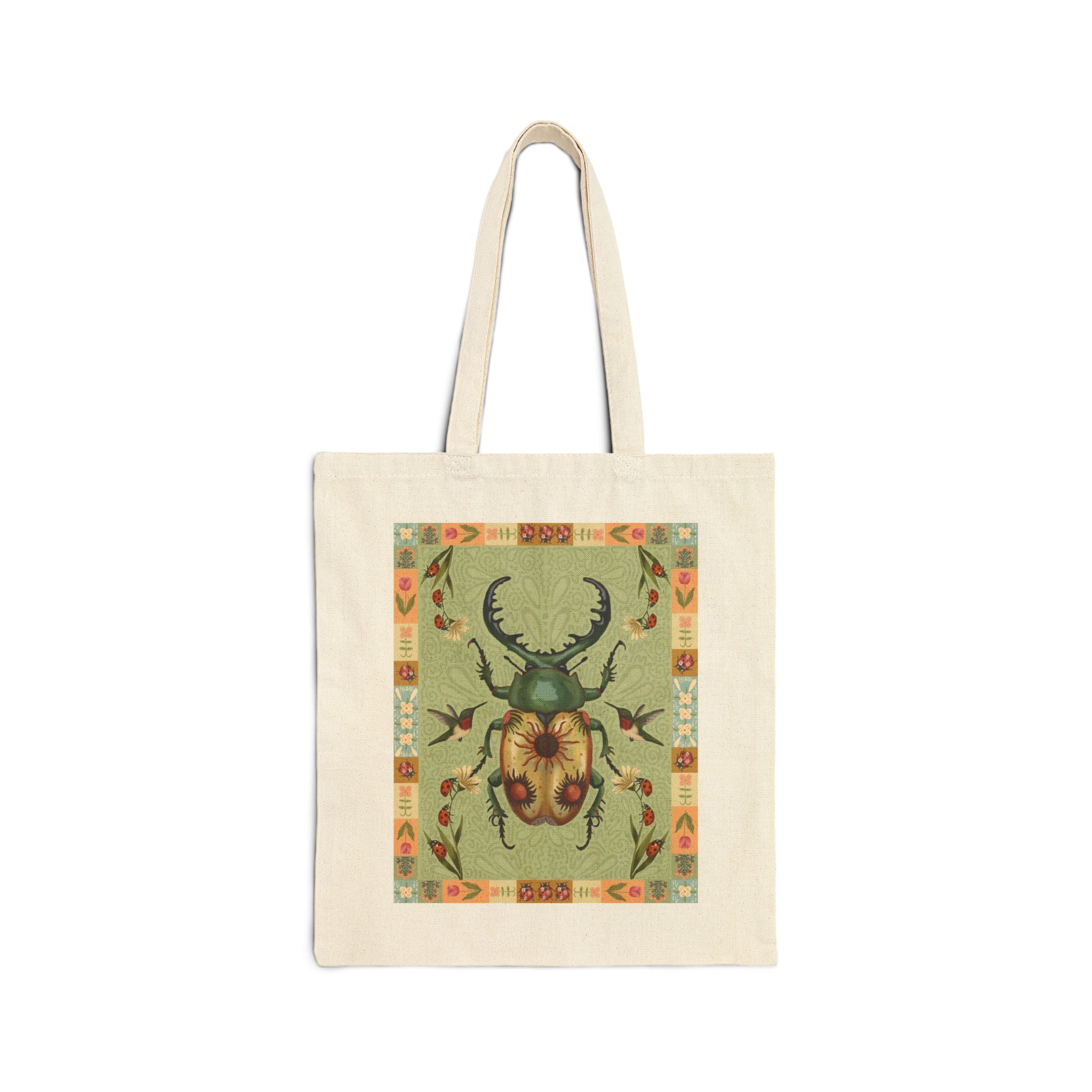 The Sun Beetle Tote Bag