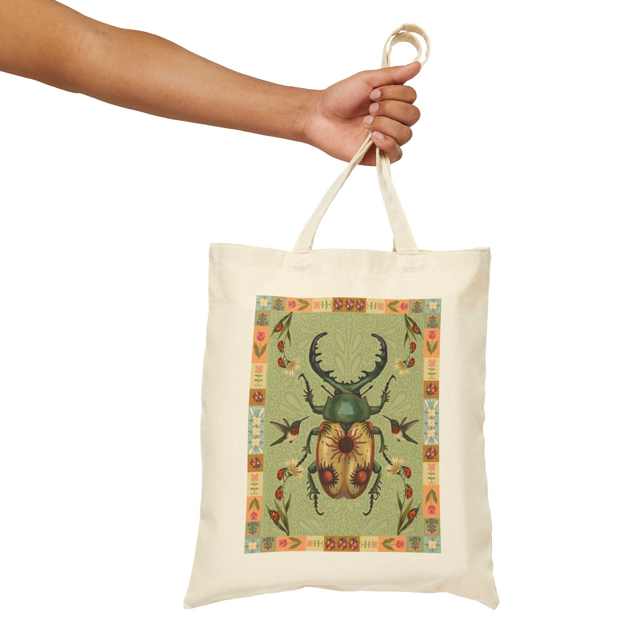 The Sun Beetle Tote Bag