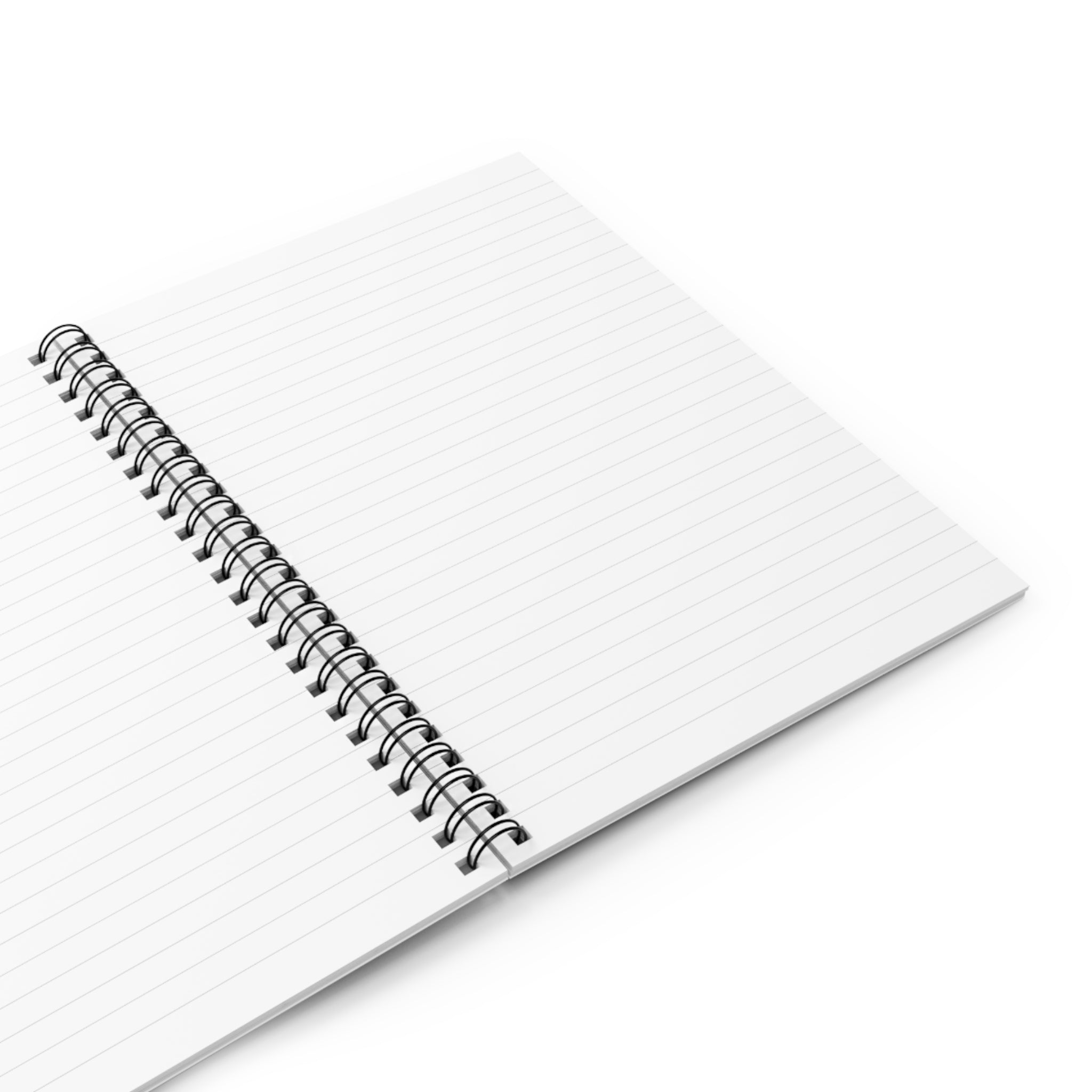 Abstract Lunar MothSpiral Notebook