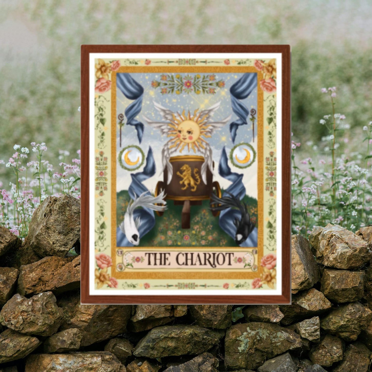 The Chariot Fine Art Print - The Tarot Card Collection