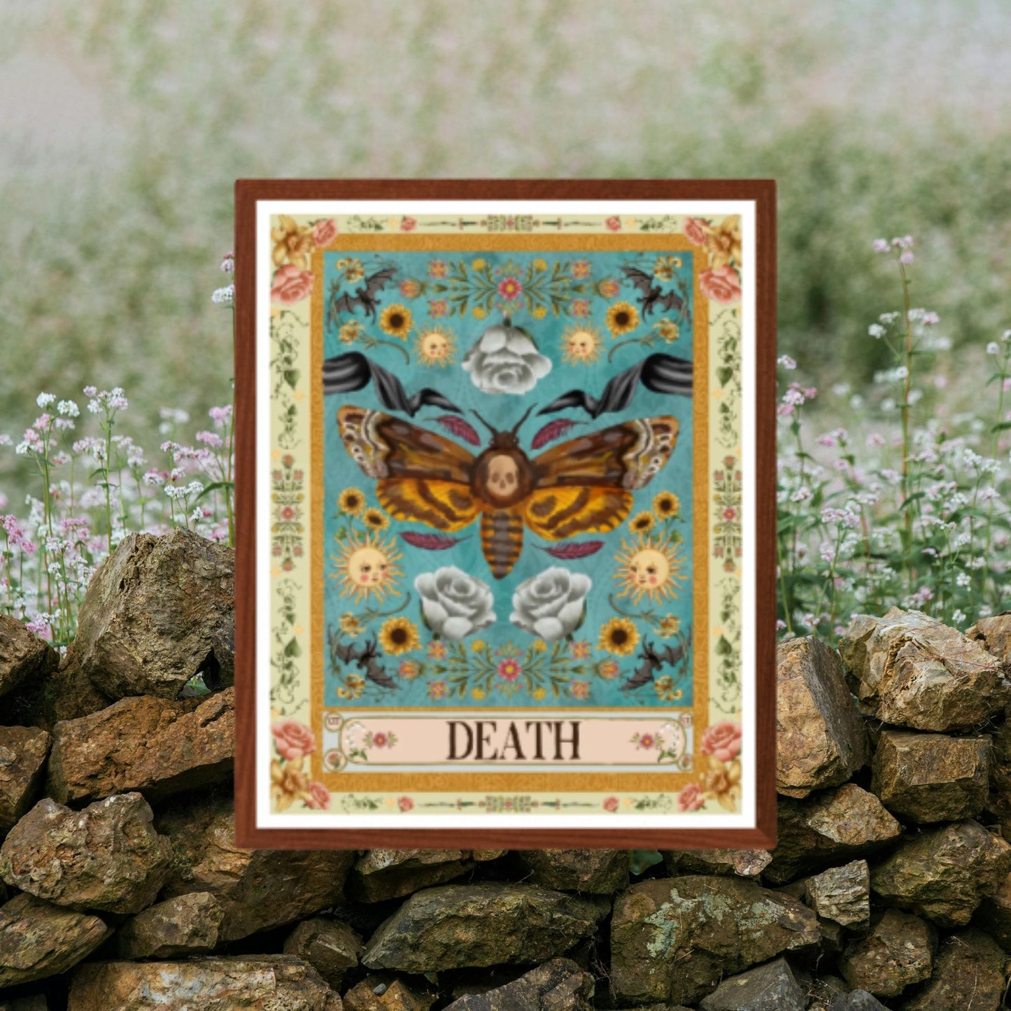 The Death Card Fine Art Print - The Tarot Card Collection