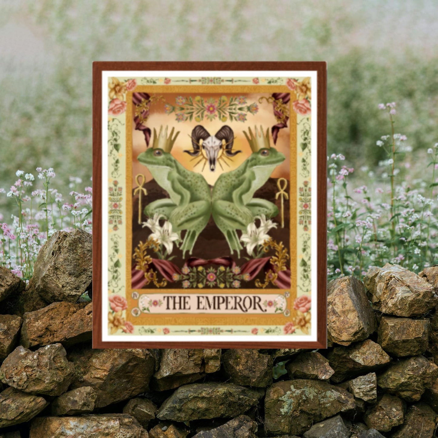 The Emperor Fine Art Print - The Tarot Card Collection