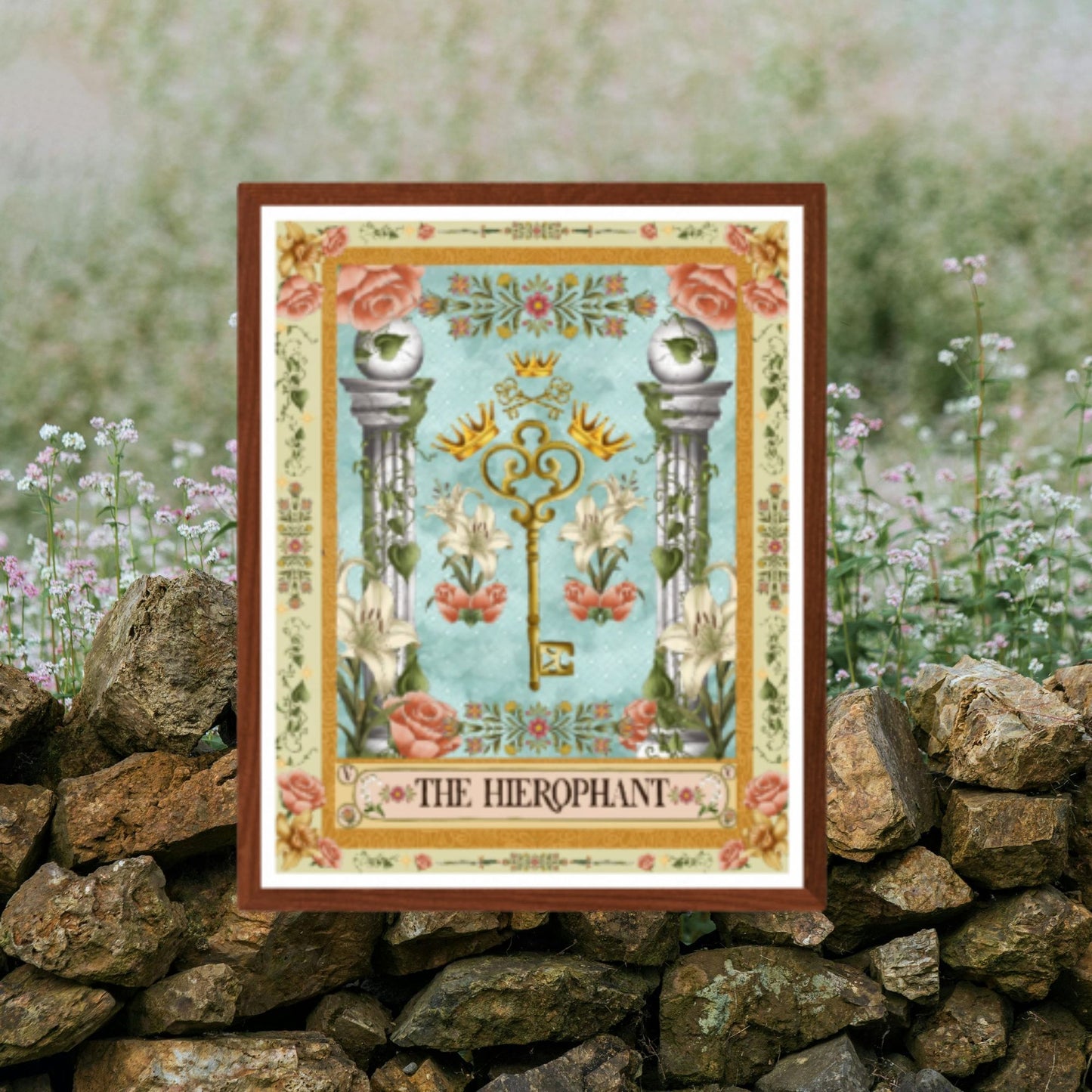 The Hierophant Fine Art Print - The Tarot Card Collection