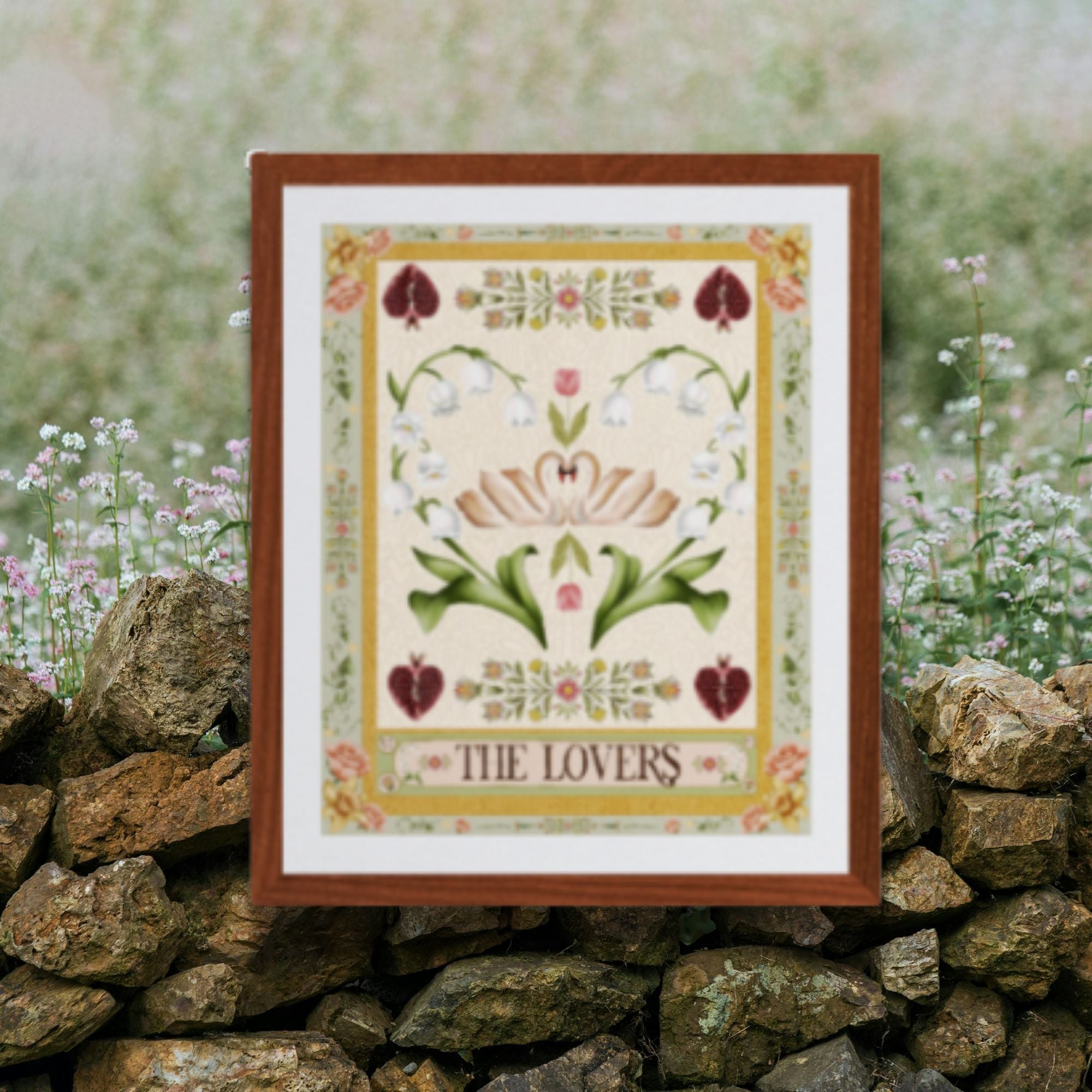 The Lovers Fine Art Print - The Tarot Card Collection