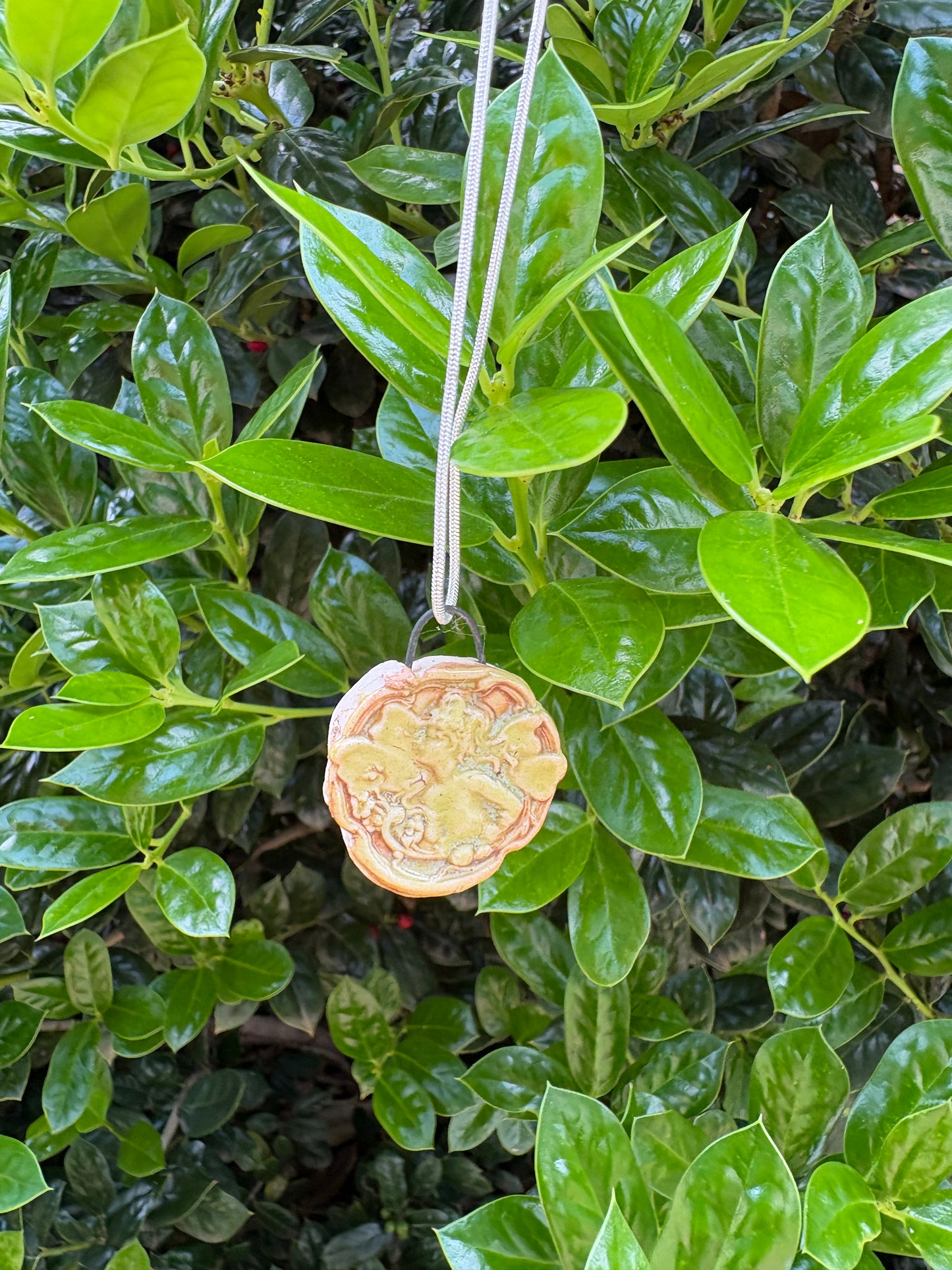 Ceramic Fairy Pendant Necklace