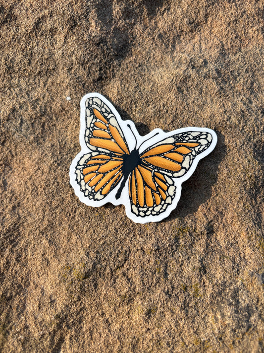 Monarch Butterfly 3 Inch Sticker