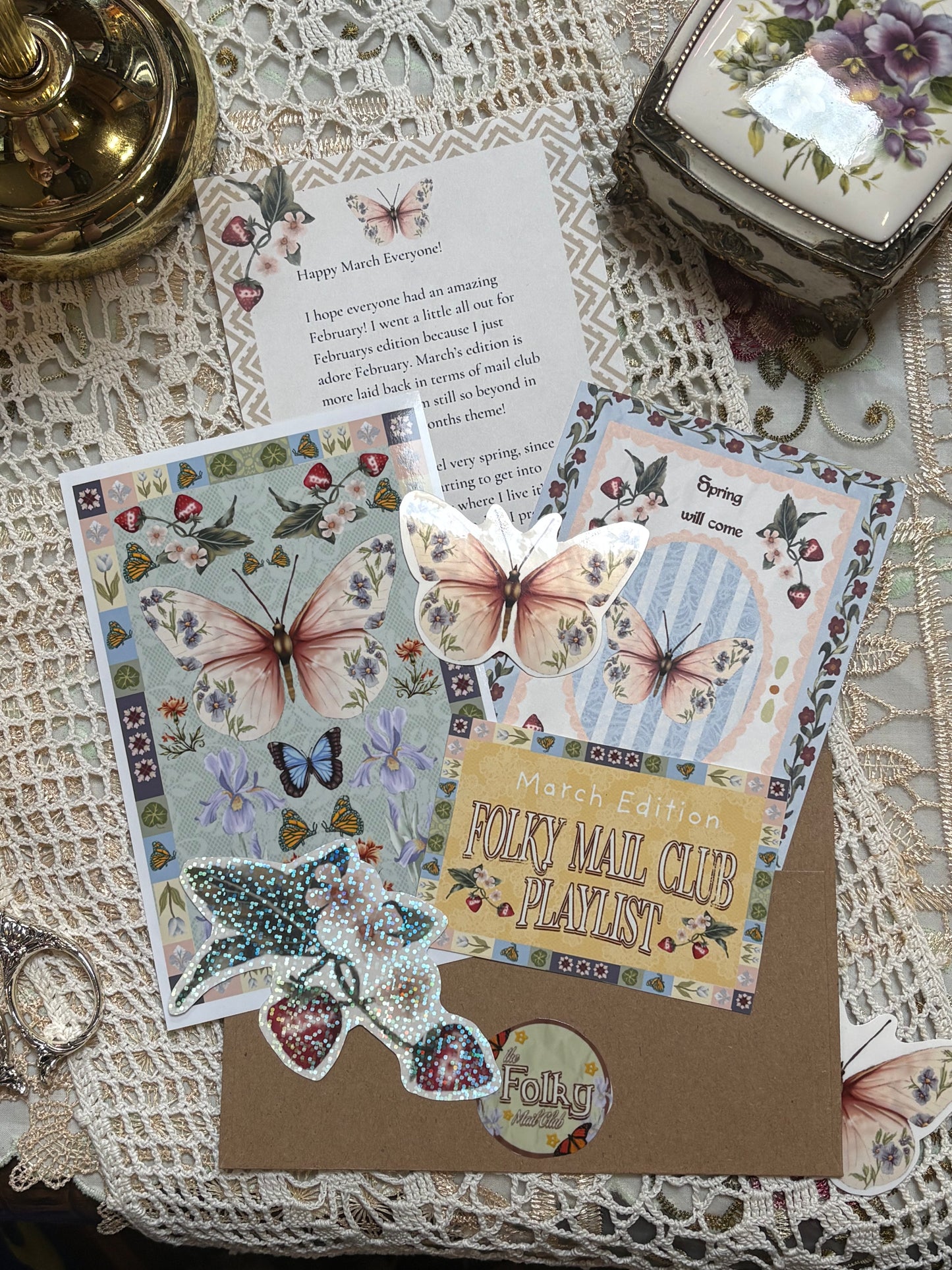 March 2026 Folky Mail Club Catchup