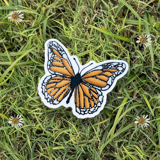 Monarch Butterfly 3 Inch Sticker
