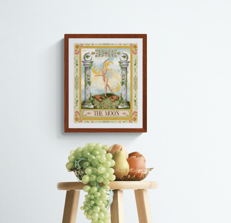 The Moon Fine Art Print - The Tarot Collection