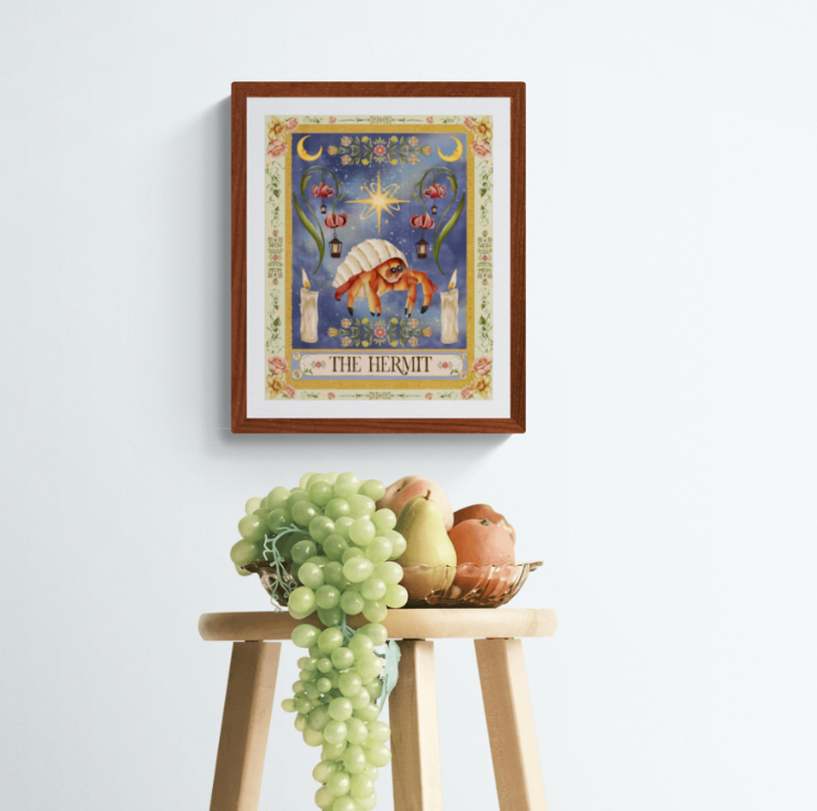 The Hermit Fine Art Print - The Tarot Collection