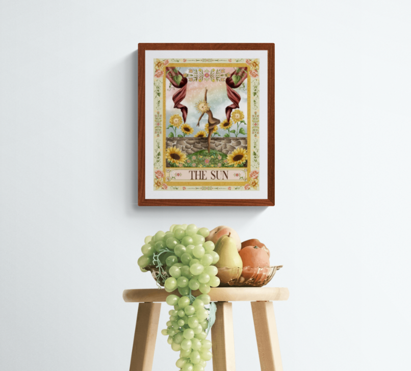 The Sun Fine Art Print - The Tarot Card Collection