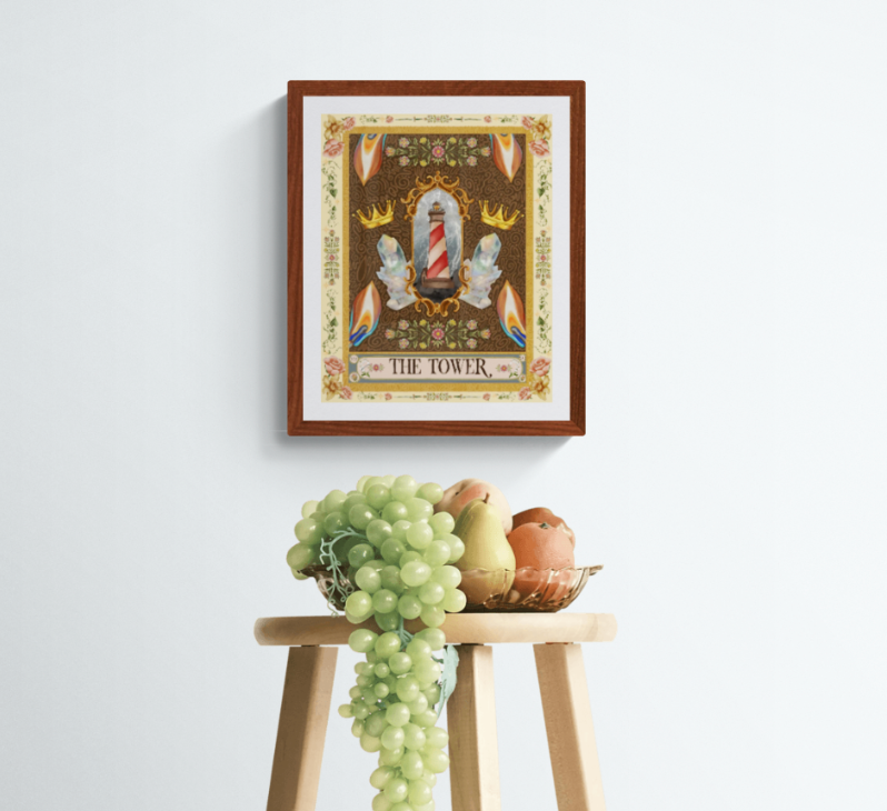 The Tower Fine Art Print - The Tarot Collection