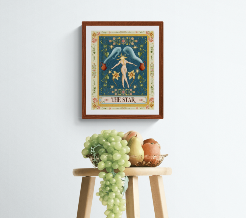 The Star Fine Art Print - The Tarot Card Collection
