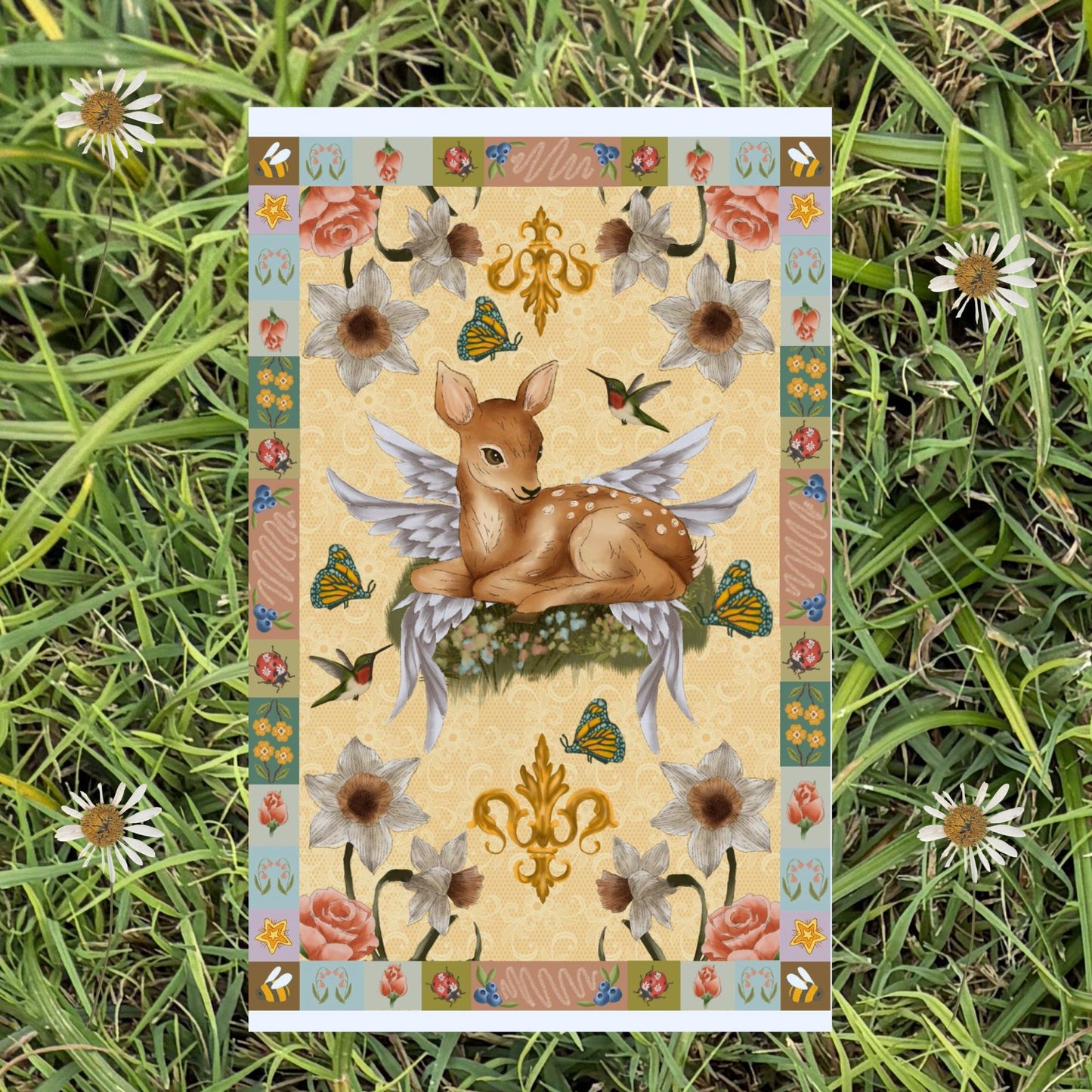 Angel Deer Fine Art Print