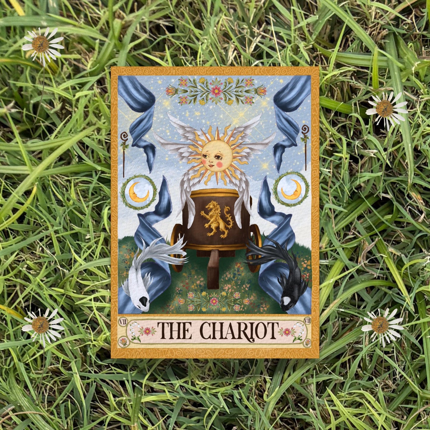The Chariot Fine Art Print - The Tarot Card Collection