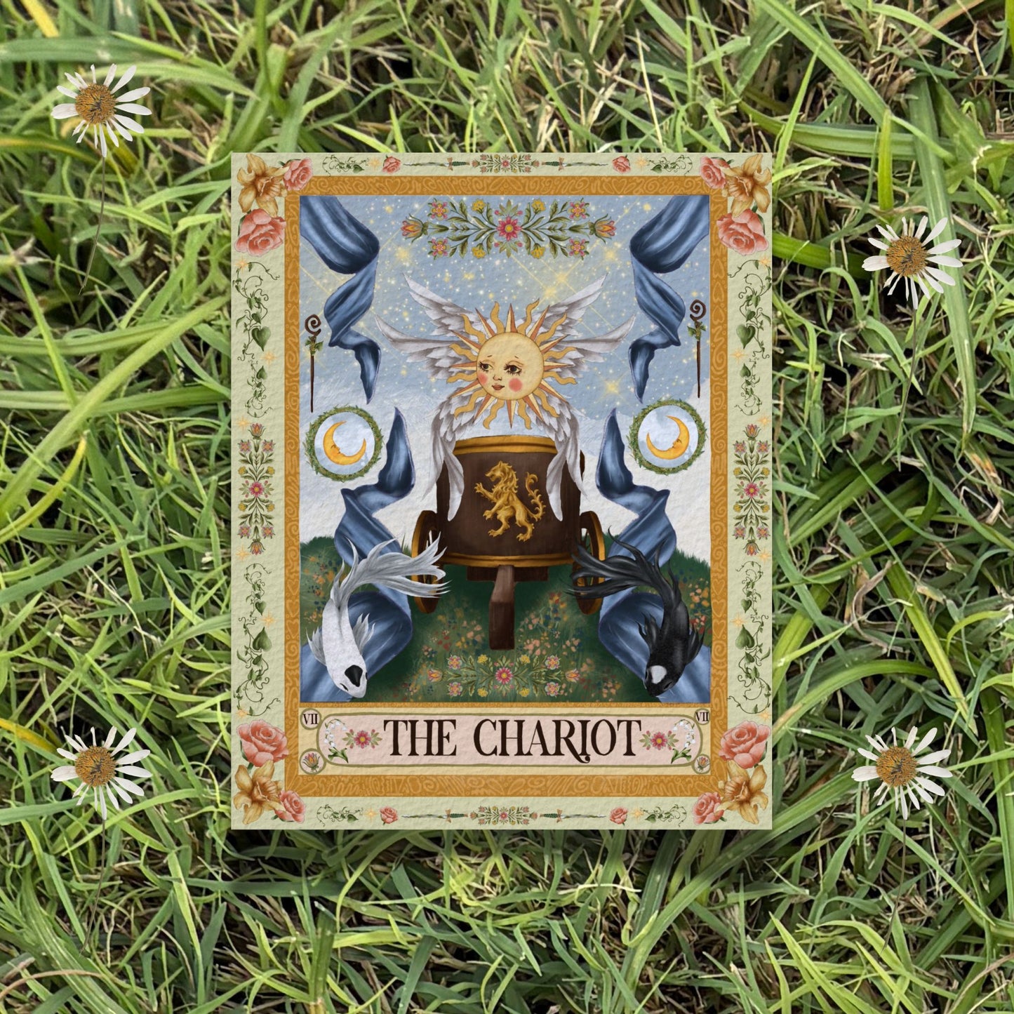 The Chariot Fine Art Print - The Tarot Card Collection