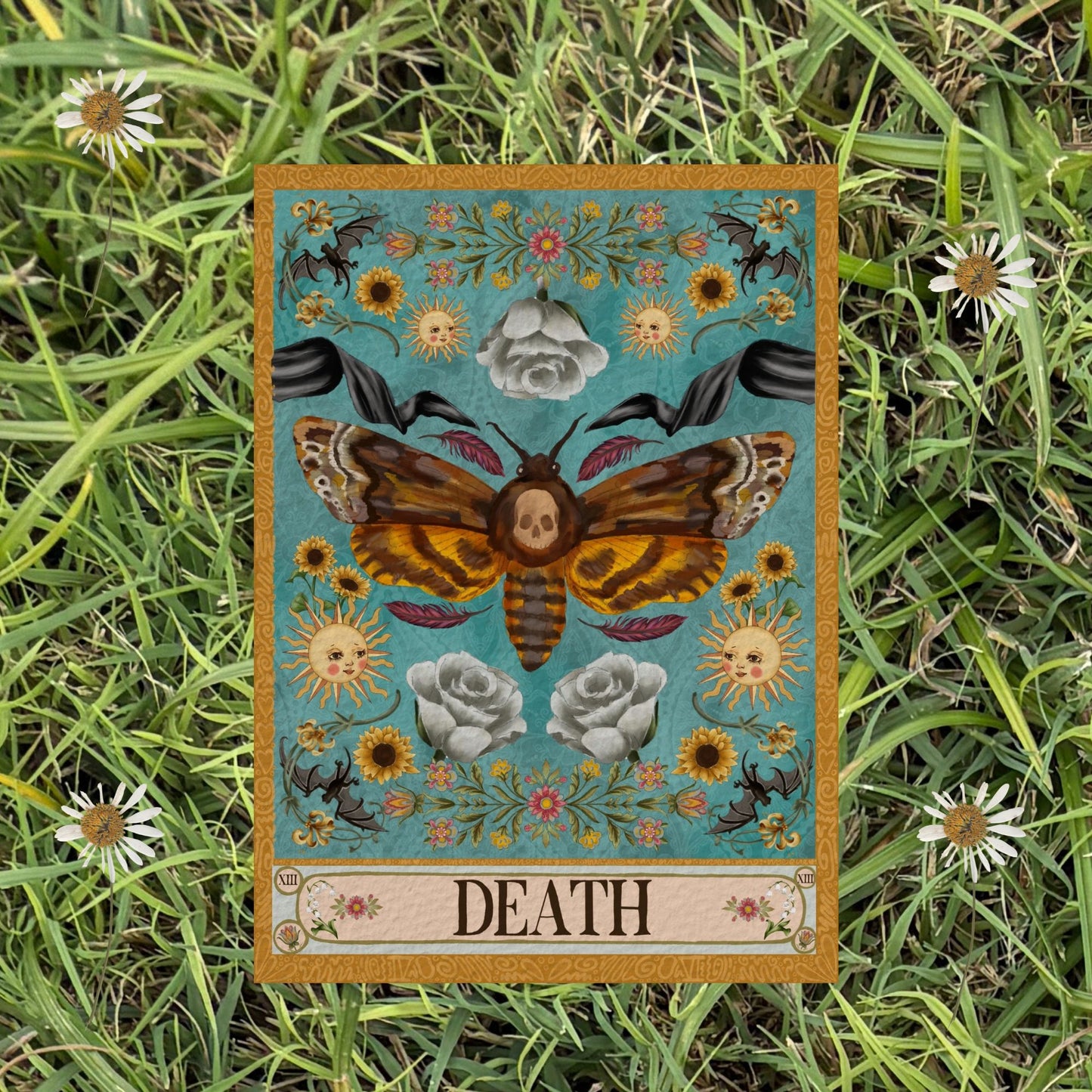 The Death Card Fine Art Print - The Tarot Card Collection