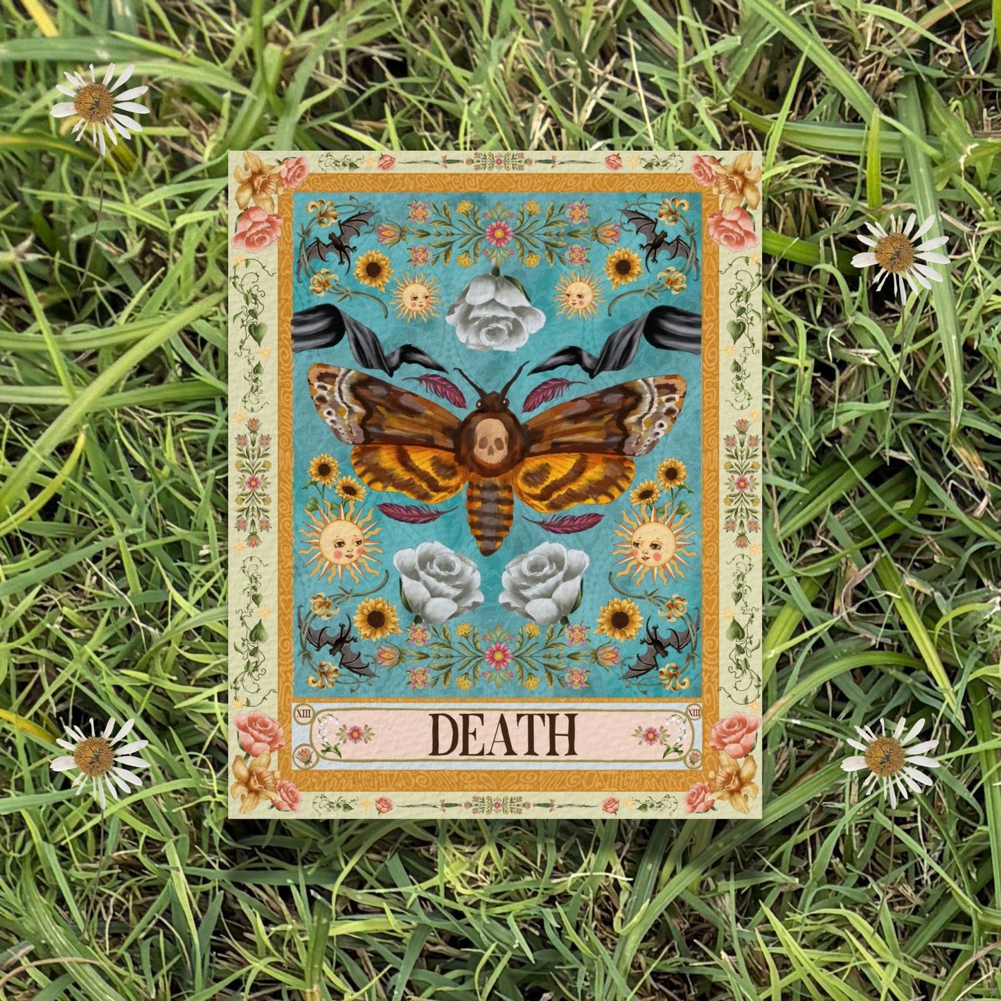The Death Card Fine Art Print - The Tarot Card Collection