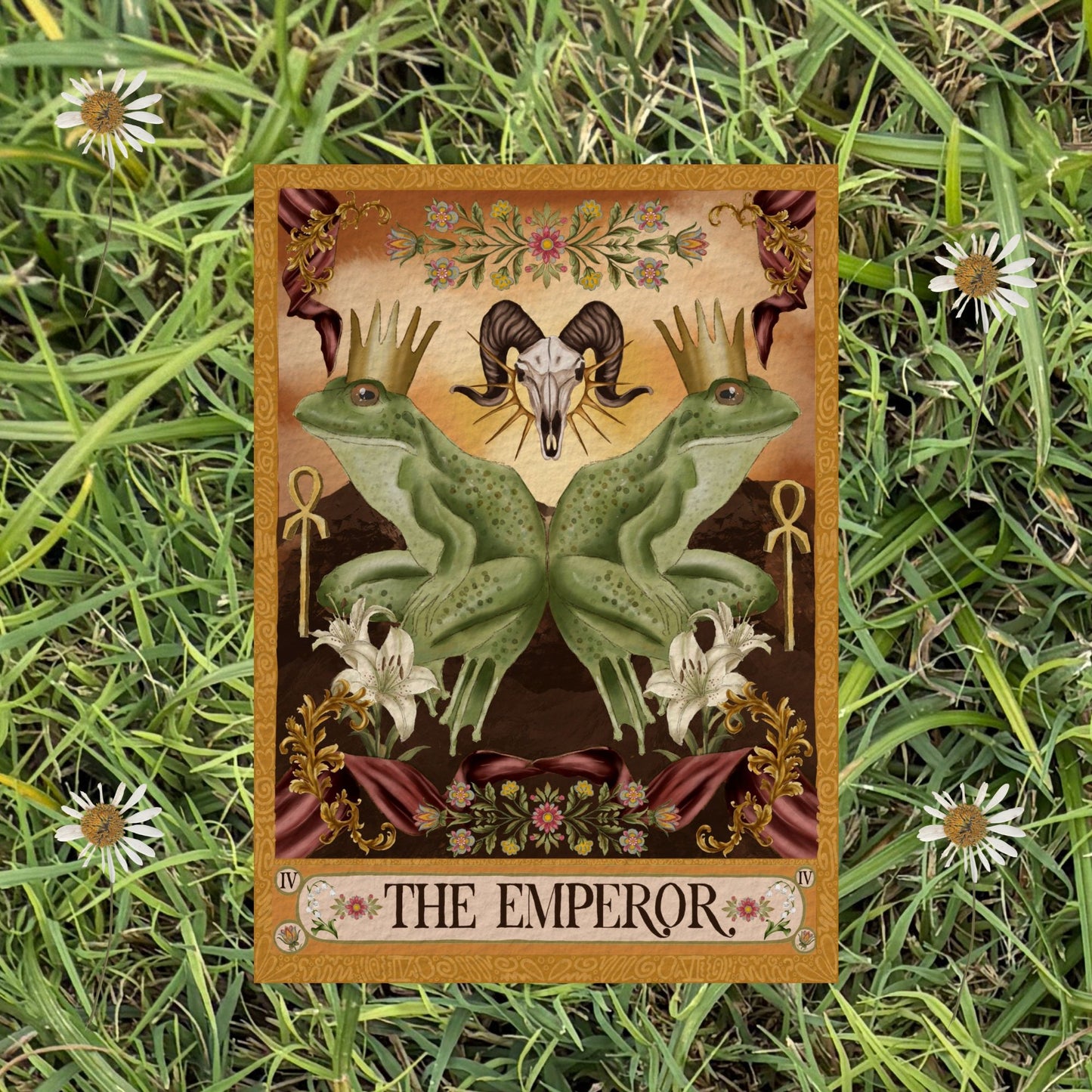 The Emperor Fine Art Print - The Tarot Card Collection