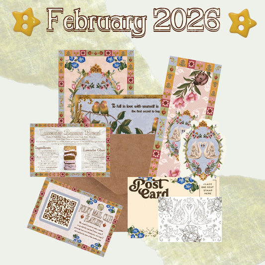 Feruary 2026 Folky Mail Club Catchup