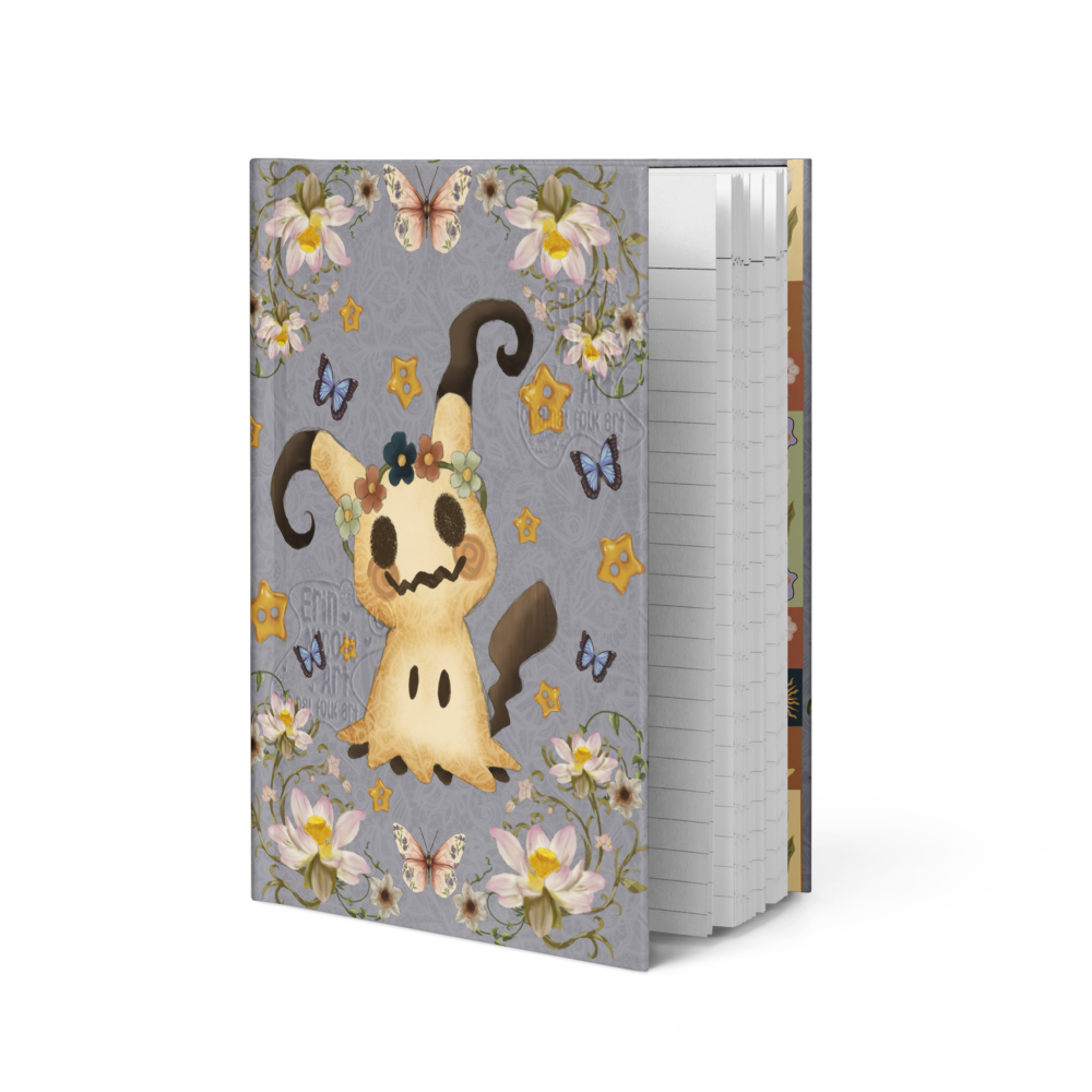 Folk Art Mimi Poke Hardcover journal matte