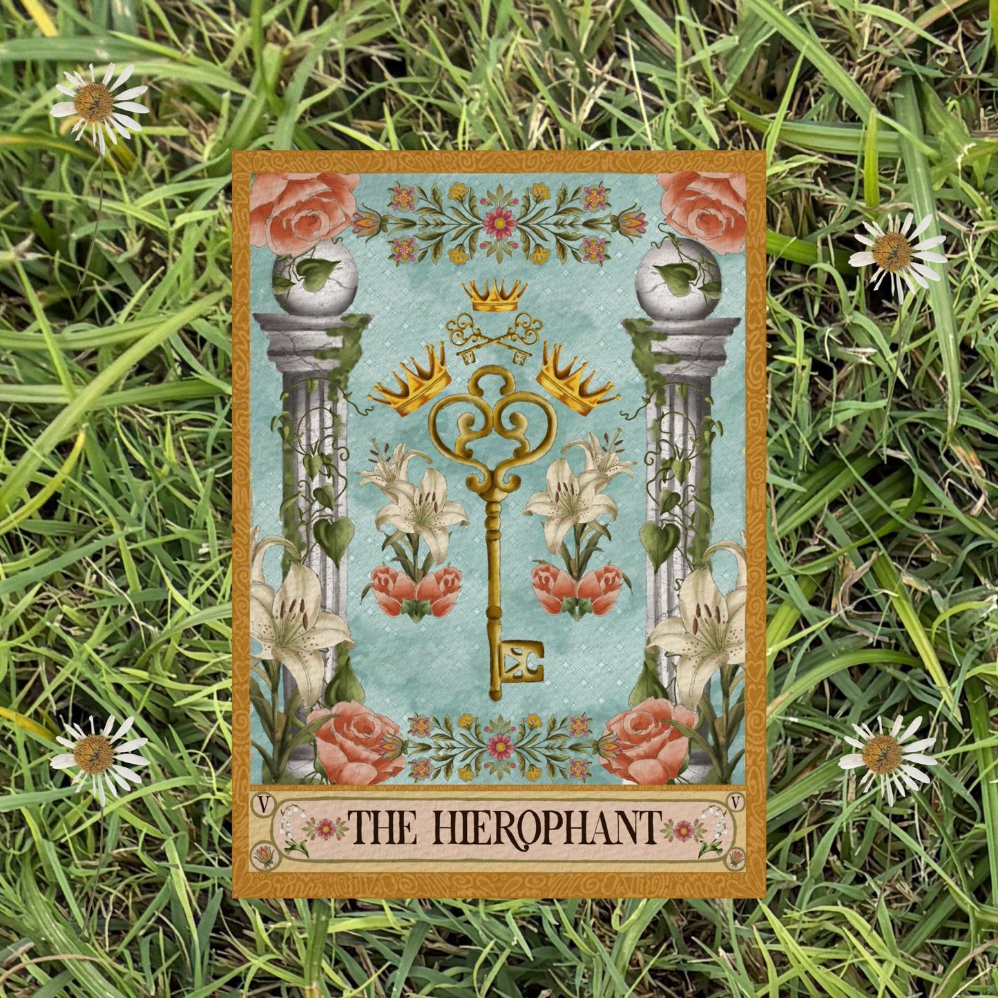 The Hierophant Fine Art Print - The Tarot Card Collection