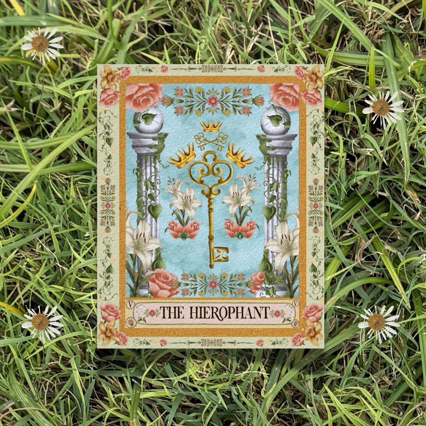 The Hierophant Fine Art Print - The Tarot Card Collection