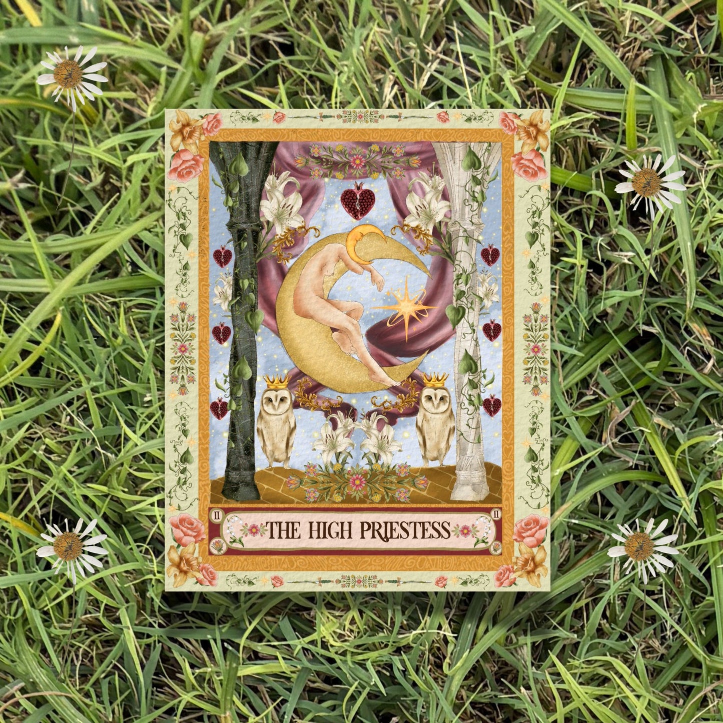 The High Priestess Fine Art Print - The Tarot Card Collection
