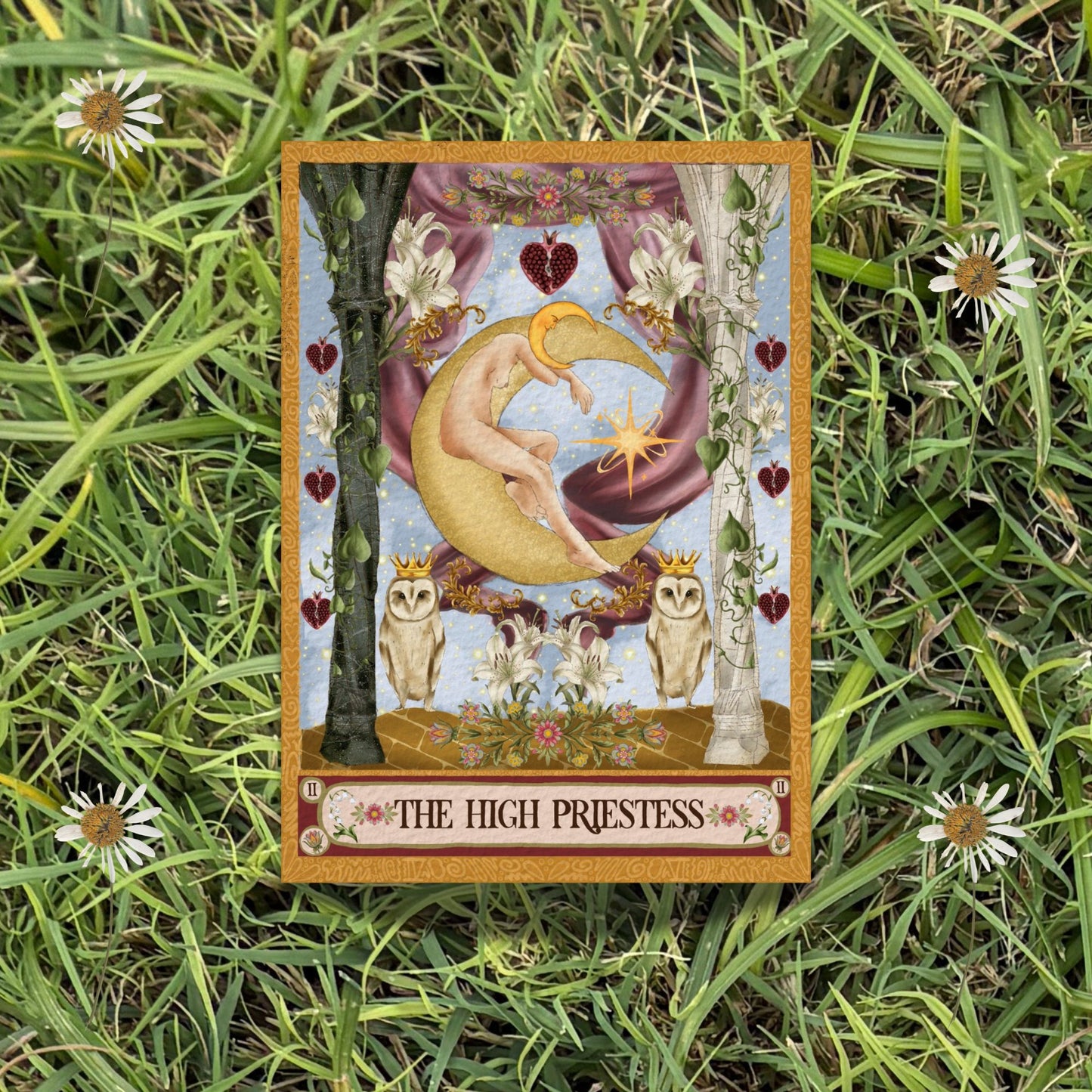 The High Priestess Fine Art Print - The Tarot Card Collection