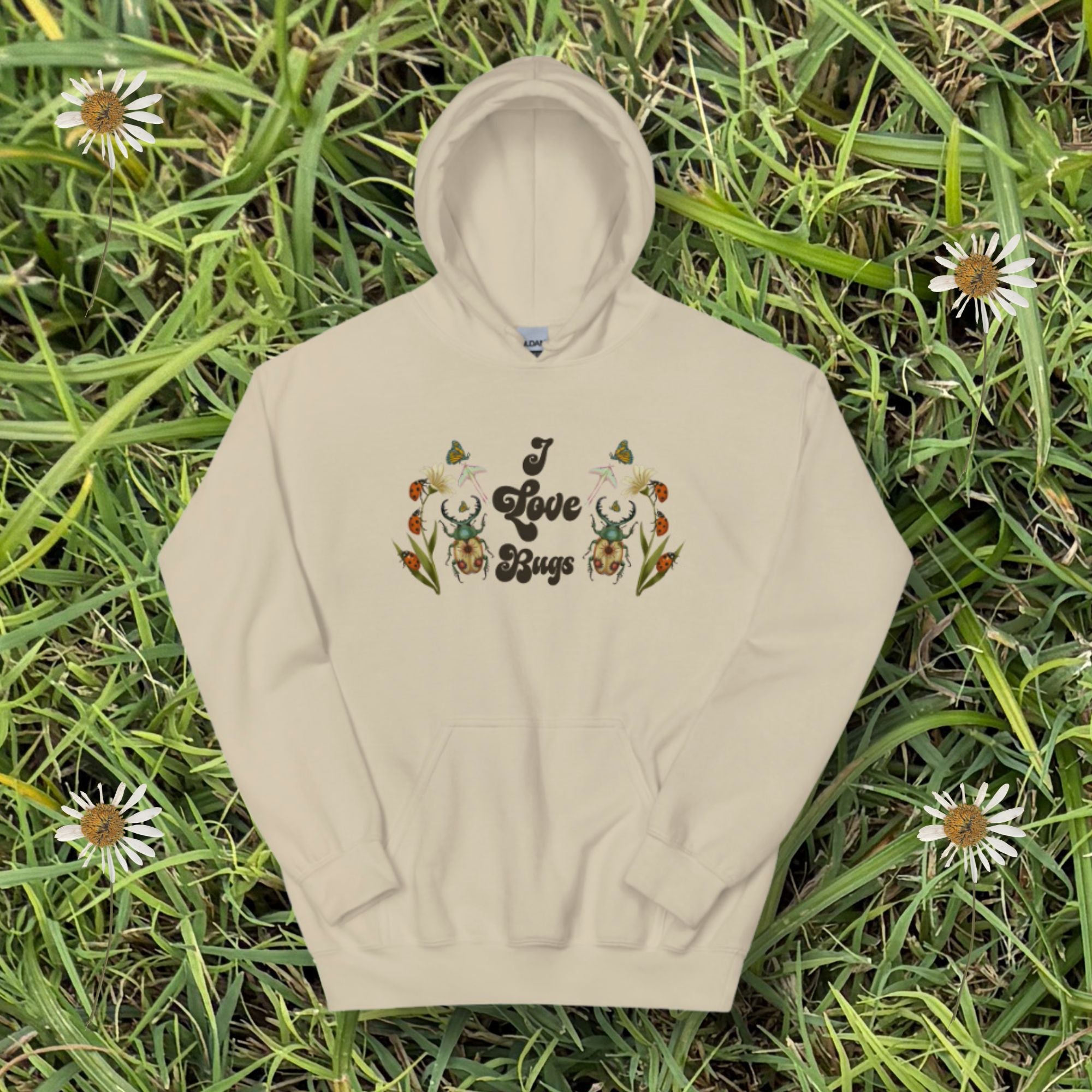 Unisex "I Love Bugs" Hoodie