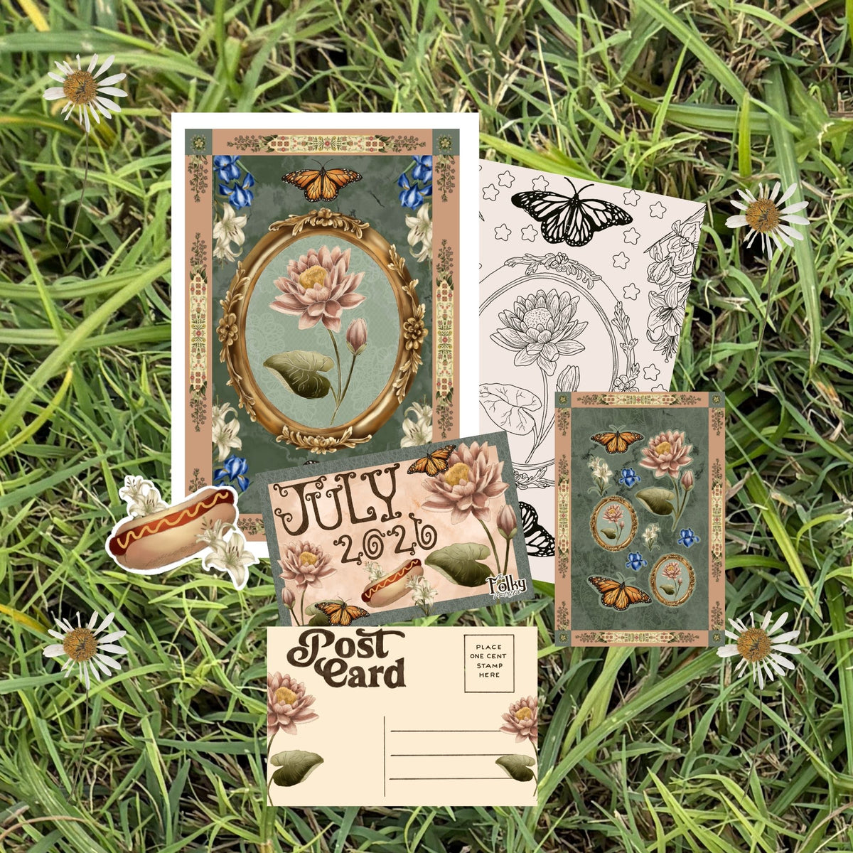 July 2026 Folky Mail Club Catchup