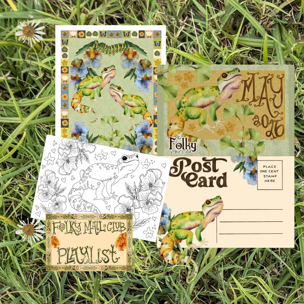 May 2026 Folky Mail Club Catchup