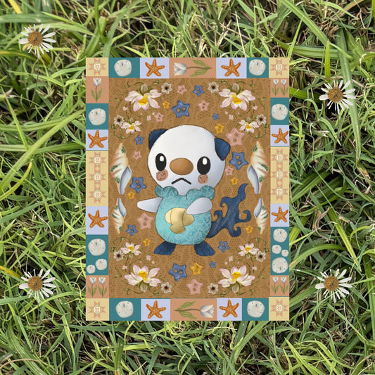 Folk Art Osho Poke Fine Art Print - The Poke Collection