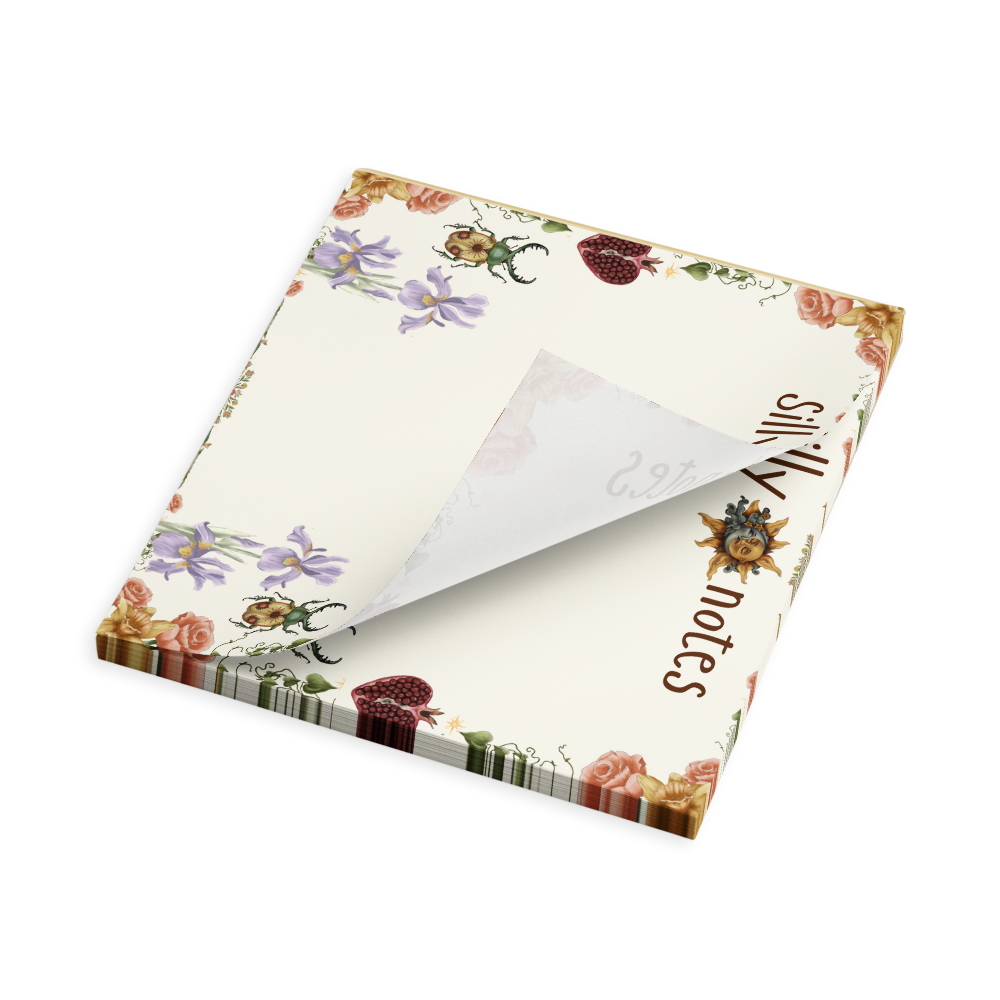 Sun Beetle "Silly" Notes Notepad